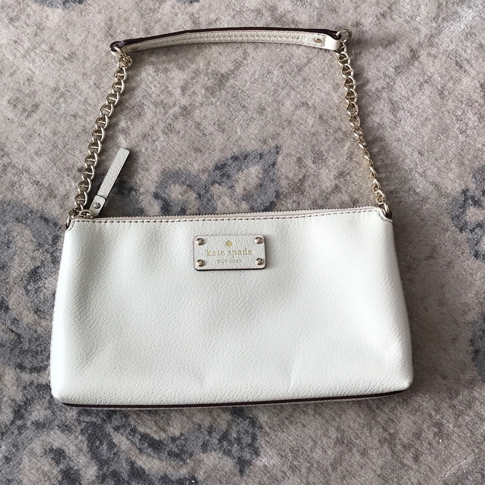 Kate Spade Cream Leather Shoulder Bag 💗